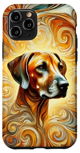 Süßer Rhodesian Ridgeback als buntes Kunstwerk Hülle für iPhone 11 Pro von MyAnimal - Your Favourite Animal Wear