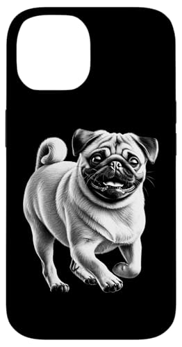 Süßer verspielter Mops als fotorealistisches Porträt Hülle für iPhone 14 Süßer verspielter Mops als fotorealistisches Porträt Hülle für iPhone 14 von MyAnimal - Your Favourite Animal Wear