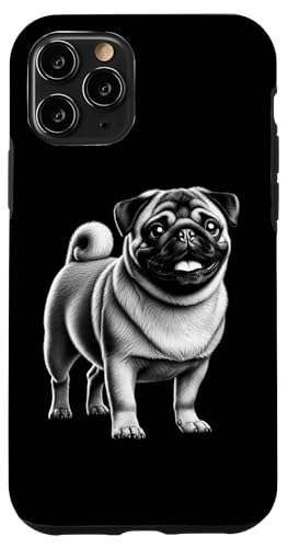 Süßes Mops Porträt im fotorealistischen Stil Hülle für iPhone 11 Pro Süßes Mops Porträt im fotorealistischen Stil Hülle für iPhone 11 Pro von MyAnimal - Your Favourite Animal Wear