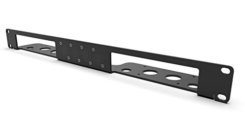 19 inch rack mount for 1-2 Intel NUC 8 Rugged (NUC8CCHK “Chaco Canyon”) von MyElectronics