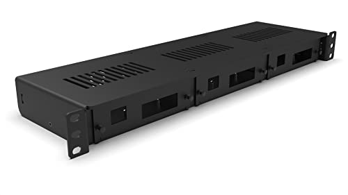 1U rack mount Pro Enclosed 3x Raspberry Pi FRONT REMOVABLE, 6864 von MyElectronics