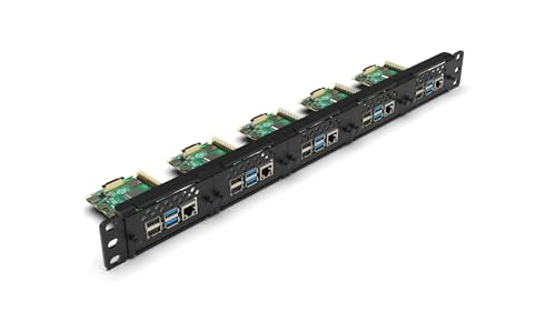 Raspberry Pi 19 inch rack mount for 5x Pi. FRONT REMOVABLE! Raspberry Pi 19 inch rack mount for 5x Pi. FRONT REMOVABLE! von MyElectronics