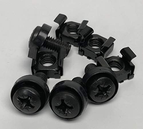Screw/Cage Nut kit of 4 for 19” RackMount von MyElectronics