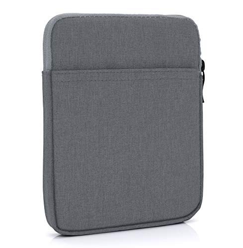 MyGadget 10 Zoll Nylon Sleeve Hülle - Schutzhülle Tasche 10" für Tablet & Mini Laptop z.B. Apple iPad 9.7" (Air, Pro), Samsung Galaxy Tab S3 - Dunkel Grau von MyGadget
