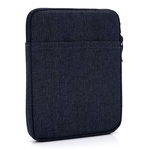 MyGadget 6,8 Zoll Nylon Sleeve Hülle - Universal Schutzhülle Tasche 6,8" für eBook Reader | Smartphone z.B. Kindle Paperwhite 11. Gen | Apple iPhone 12 Pro - Dunkel Blau von MyGadget