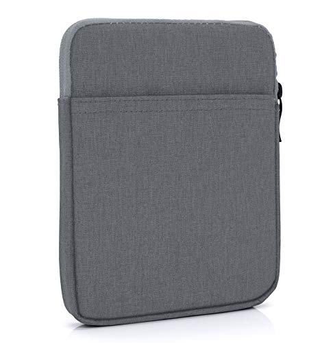 MyGadget 6 Zoll Nylon Sleeve Hülle - Schutzhülle Tasche 6" für eBook Reader | Smartphone | Navi z.B. Kindle Paperwhite | Apple iPhone 13 Pro - Dunkel Grau von MyGadget