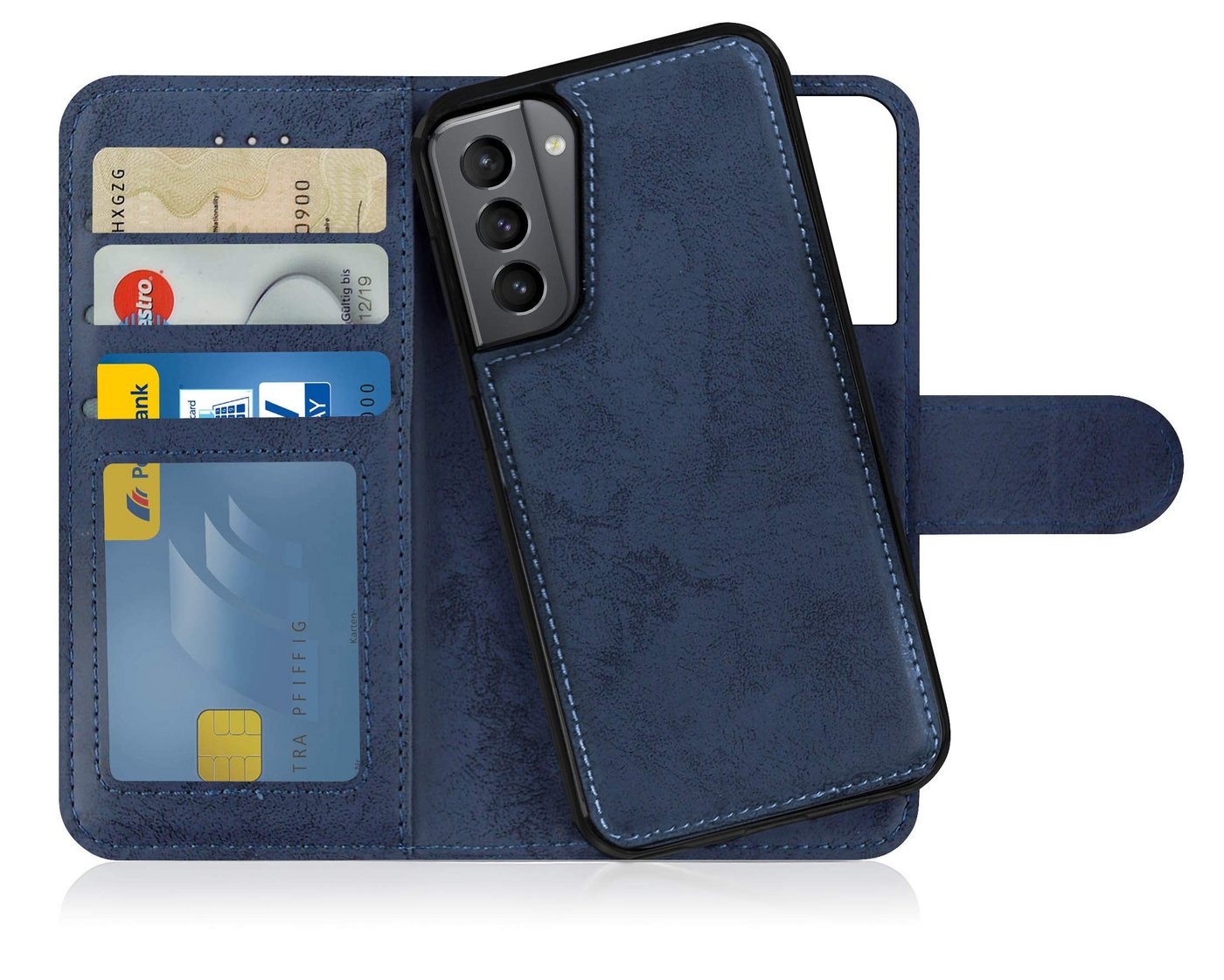 MyGadget Handyhülle Flip Case Magnetische trennbare Hülle Kunstleder Klapphülle Für Samsung Galaxy S21 MyGadget Handyhülle Flip Case Magnetische trennbare Hülle Kunstleder Klapphülle Für Samsung Galaxy S21 von MyGadget