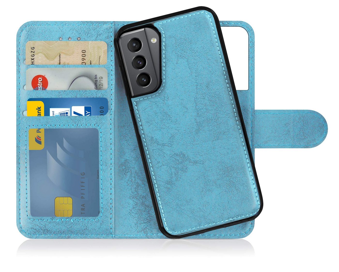 MyGadget Handyhülle Flip Case Magnetische trennbare Hülle Kunstleder Klapphülle Für Samsung Galaxy S21 MyGadget Handyhülle Flip Case Magnetische trennbare Hülle Kunstleder Klapphülle Für Samsung Galaxy S21 von MyGadget