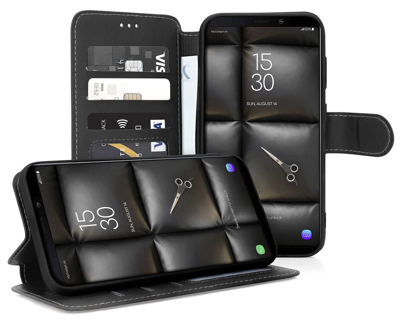 MyGadget Handyhülle Flip Case Klapphülle 5x Kartenfach & Standfunktion für Samsung Galaxy A9 2018 MyGadget Handyhülle Flip Case Klapphülle 5x Kartenfach & Standfunktion für Samsung Galaxy A9 2018 von MyGadget