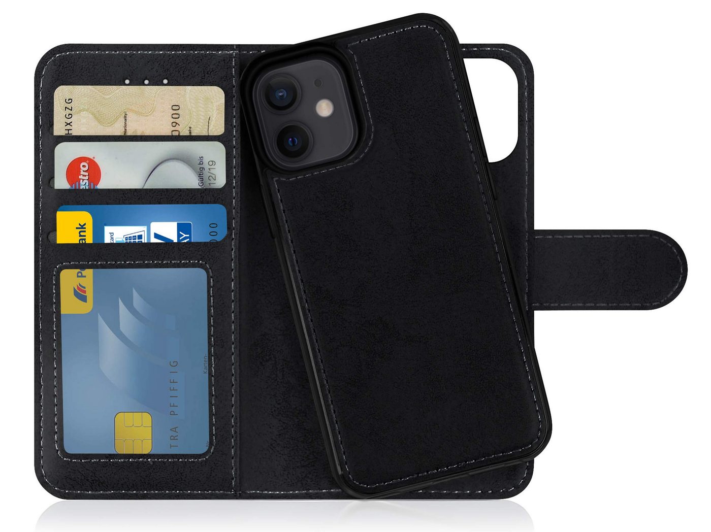 MyGadget Handyhülle Flip Case Klapphülle für für Apple iPhone 12 Mini MyGadget Handyhülle Flip Case Klapphülle für für Apple iPhone 12 Mini von MyGadget