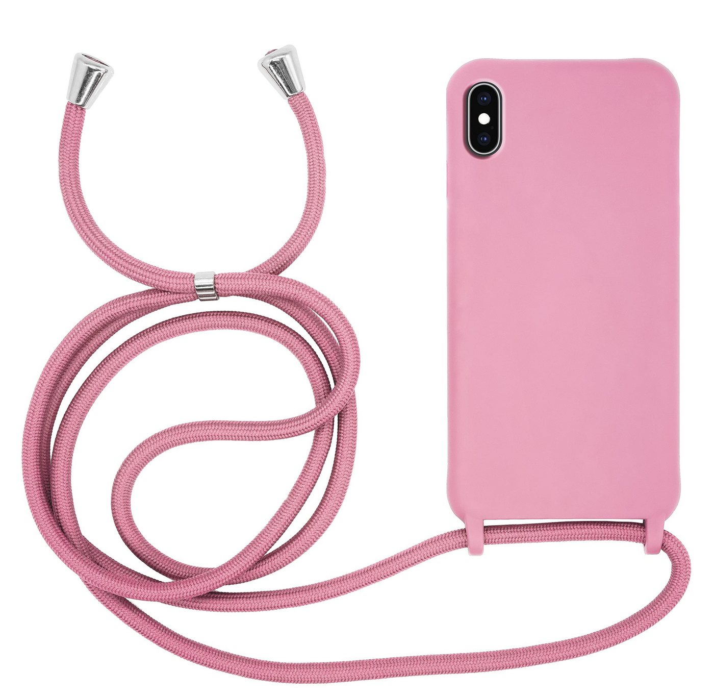 MyGadget Handyhülle Handykette Apple iPhone X / XS, mit Handyband zum Umhängen Kordel Schnur Case Schutzhülle von MyGadget