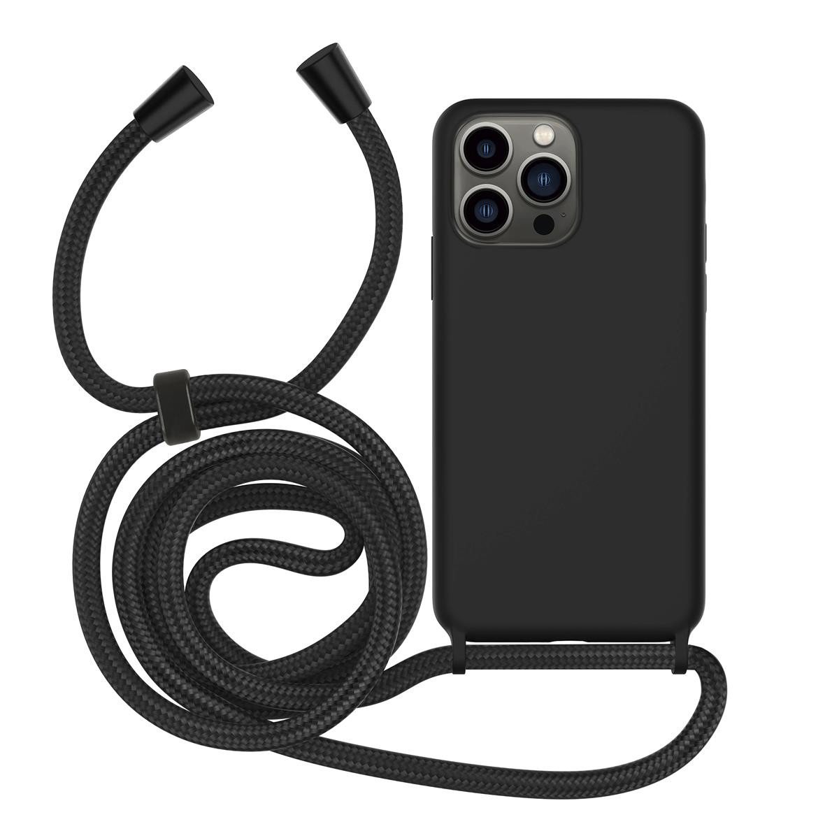 MyGadget Handyhülle Handykette & 3 lagige Hülle Gummiert / Hardcase / Mikrofaser Für Apple iPhone 13 Pro Max MyGadget Handyhülle Handykette & 3 lagige Hülle Gummiert / Hardcase / Mikrofaser Für Apple iPhone 13 Pro Max von MyGadget