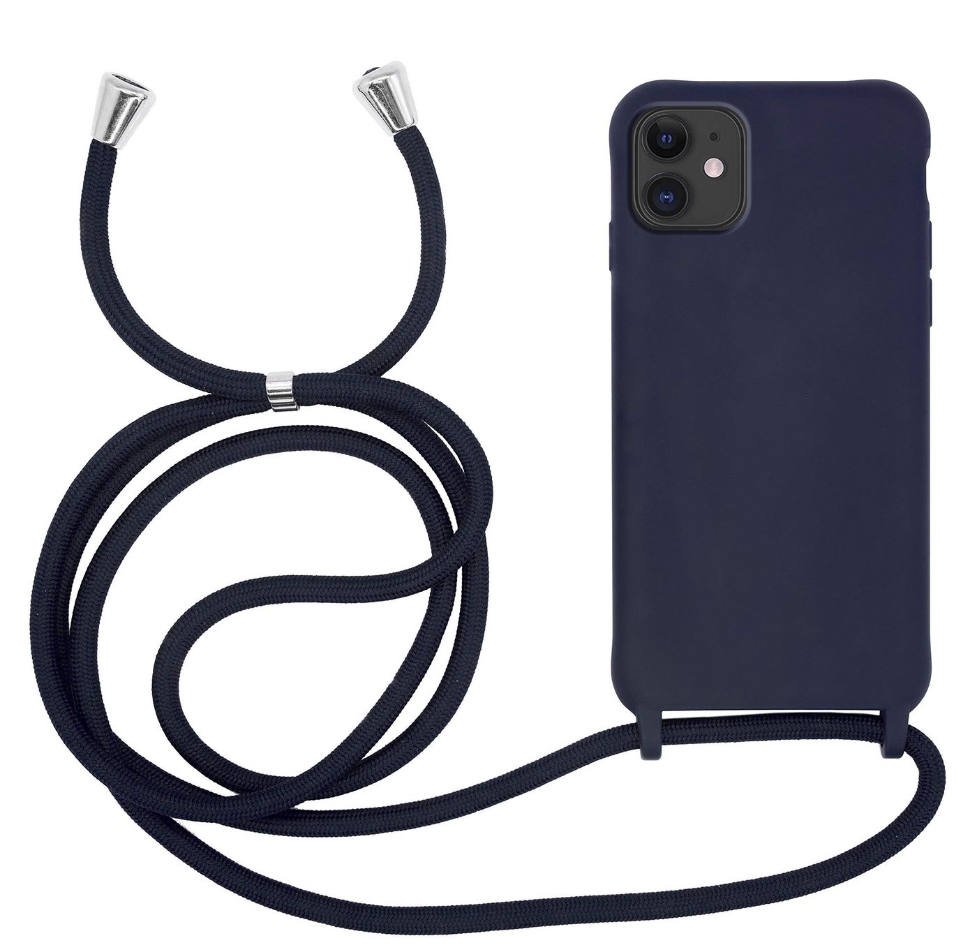 MyGadget Handyhülle Handykette für Apple iPhone 11, TPU Hülle mit Band mit Handyband zum Umhängen Kordel Case Schutzhülle von MyGadget