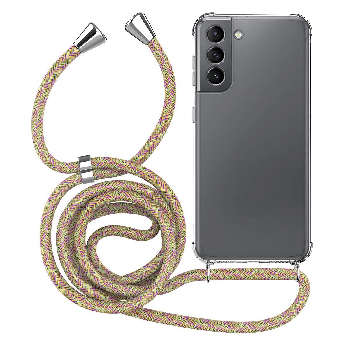 MyGadget Handyhülle TPU Hülle Band Handykette Handyband Umhängen Case Für Samsung Galaxy S21 MyGadget Handyhülle TPU Hülle Band Handykette Handyband Umhängen Case Für Samsung Galaxy S21 von MyGadget