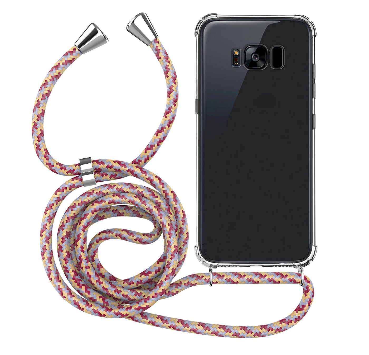 MyGadget Handyhülle Handykette für Samsung Galaxy S8, mit Handyband zum Umhängen Kordel Schnur Case Schutzhülle von MyGadget