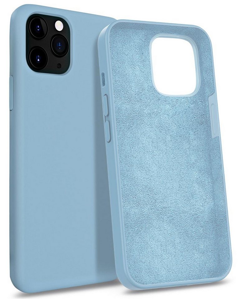 MyGadget Handyhülle Hardcase Hülle Apple iPhone 11 Pro, Gummiert 3 Layer Struktur Schutzhülle mit Soft Inlay & Hardcase Cover von MyGadget