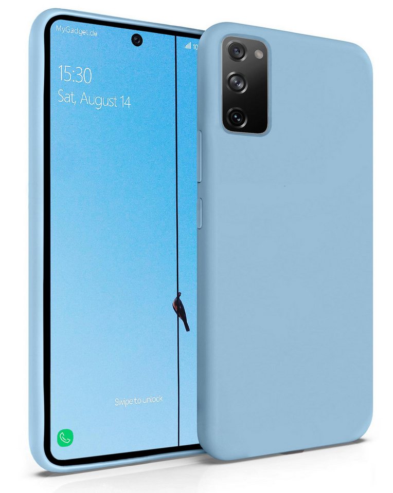 MyGadget Handyhülle Hardcase Hülle für Samsung Galaxy S20, stoßfeste Hardcase Schutzhülle & Soft Silikon von MyGadget
