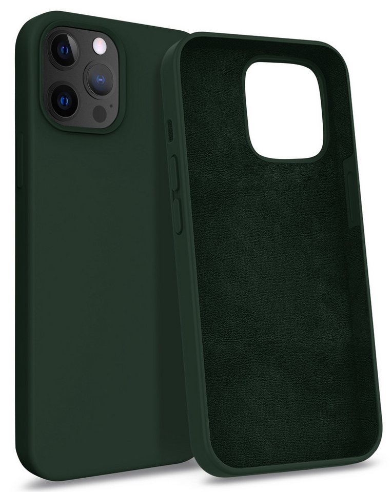 MyGadget Handyhülle Hülle Cover 3 Lagig (TPU / Hardcase / Mikrofaser) Für Apple iPhone 12, 12 Pro von MyGadget