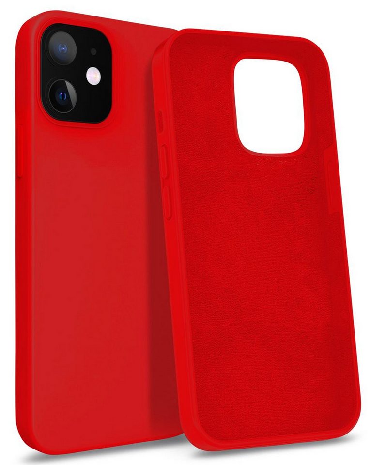 MyGadget Handyhülle Hülle Cover 3 Lagig (TPU / Hardcase / Mikrofaser) Für Apple iPhone 12 Mini von MyGadget