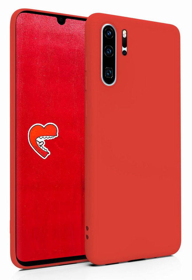 MyGadget Handyhülle Silikon Hülle Huawei P30 Pro, robuste Schutzhülle TPU Case Slim Silikonhülle Back Cover Kratzfest von MyGadget