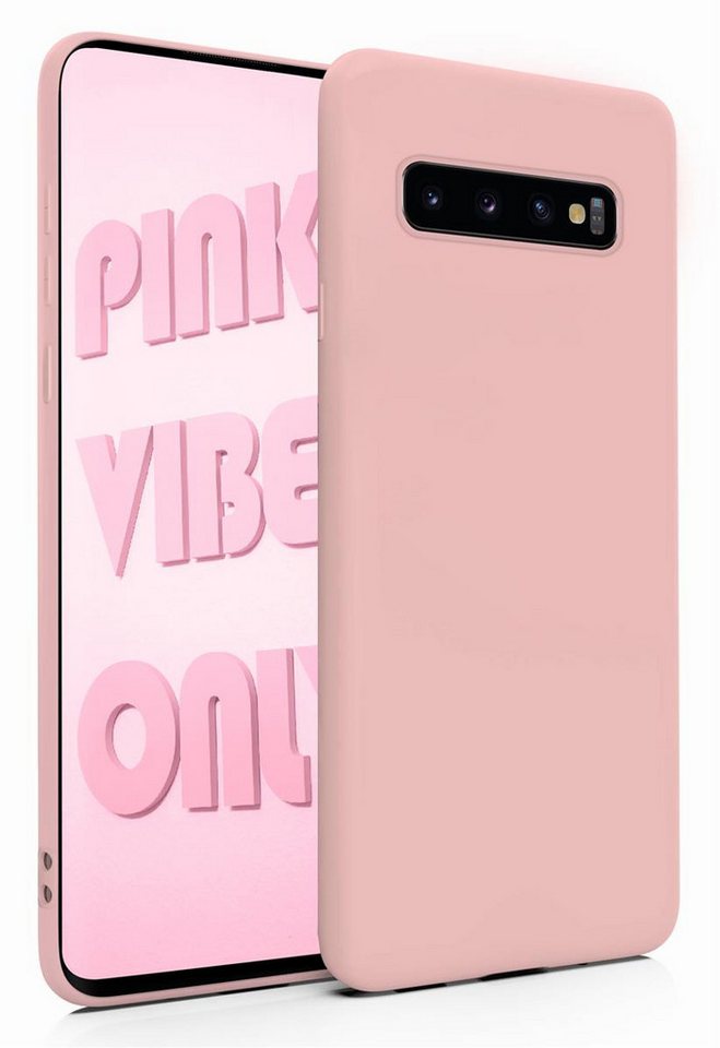 MyGadget Handyhülle Silikon Hülle Samsung Galaxy S10, robuste Schutzhülle TPU Case Slim Silikonhülle Back Cover Kratzfest von MyGadget