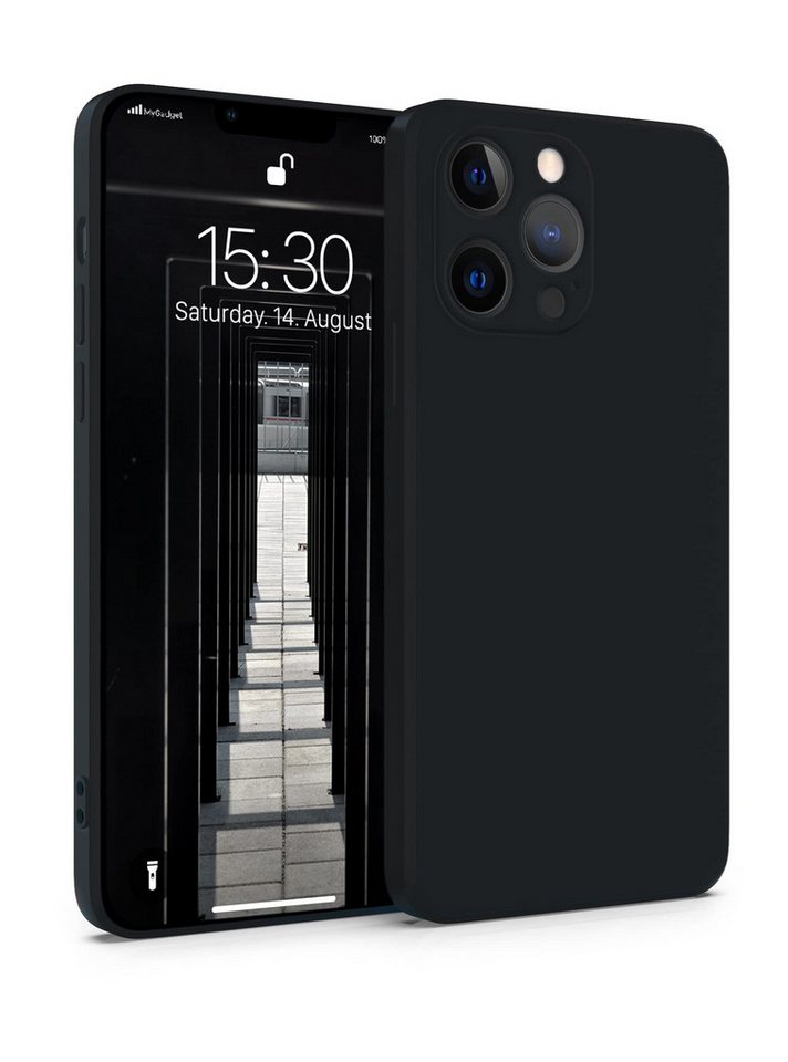 MyGadget Handyhülle Silikon Hülle für Apple iPhone 13 Pro Max, robuste Schutzhülle TPU Case Slim Silikonhülle Back Cover Kratzfest von MyGadget