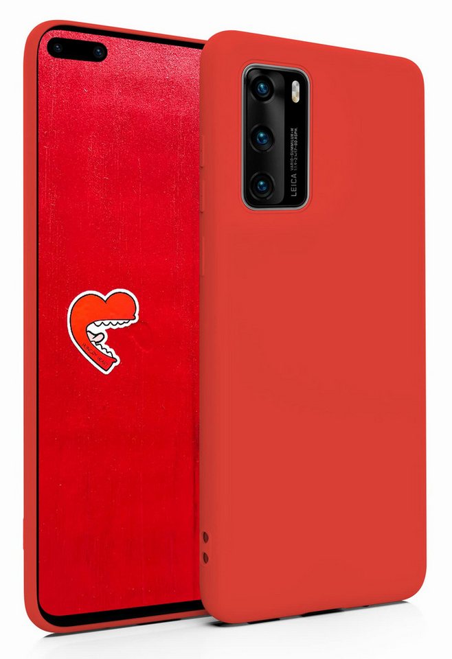 MyGadget Handyhülle Silikon Hülle für Huawei P40, Schutzhülle robust TPU Case Silikonhülle Back Cover Slimcase Kratzfest von MyGadget