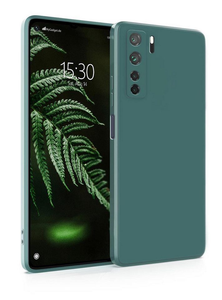 MyGadget Handyhülle Silikon Hülle für Huawei P40 Lite, robuste Schutzhülle TPU Case Slim Silikonhülle Back Cover Kratzfest von MyGadget