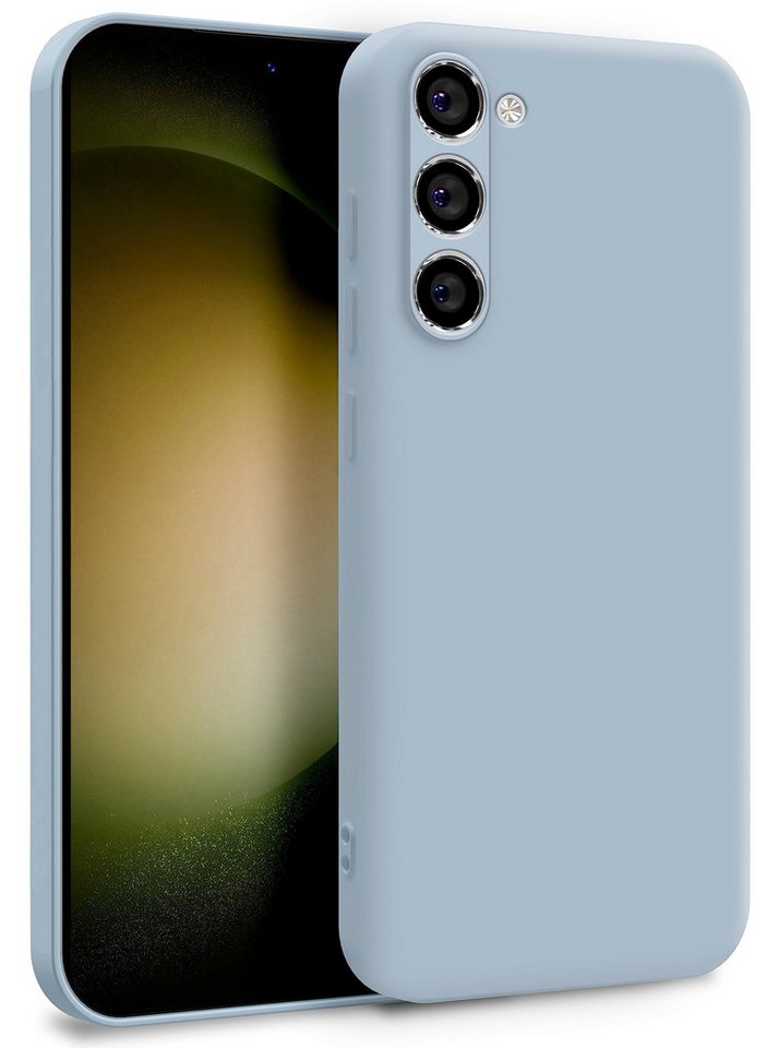 MyGadget Handyhülle Silikon Hülle für Samsung Galaxy S23 Plus, Zweilagige mit Kameraschutz Cover mit Innenfutter & Silikon außen von MyGadget