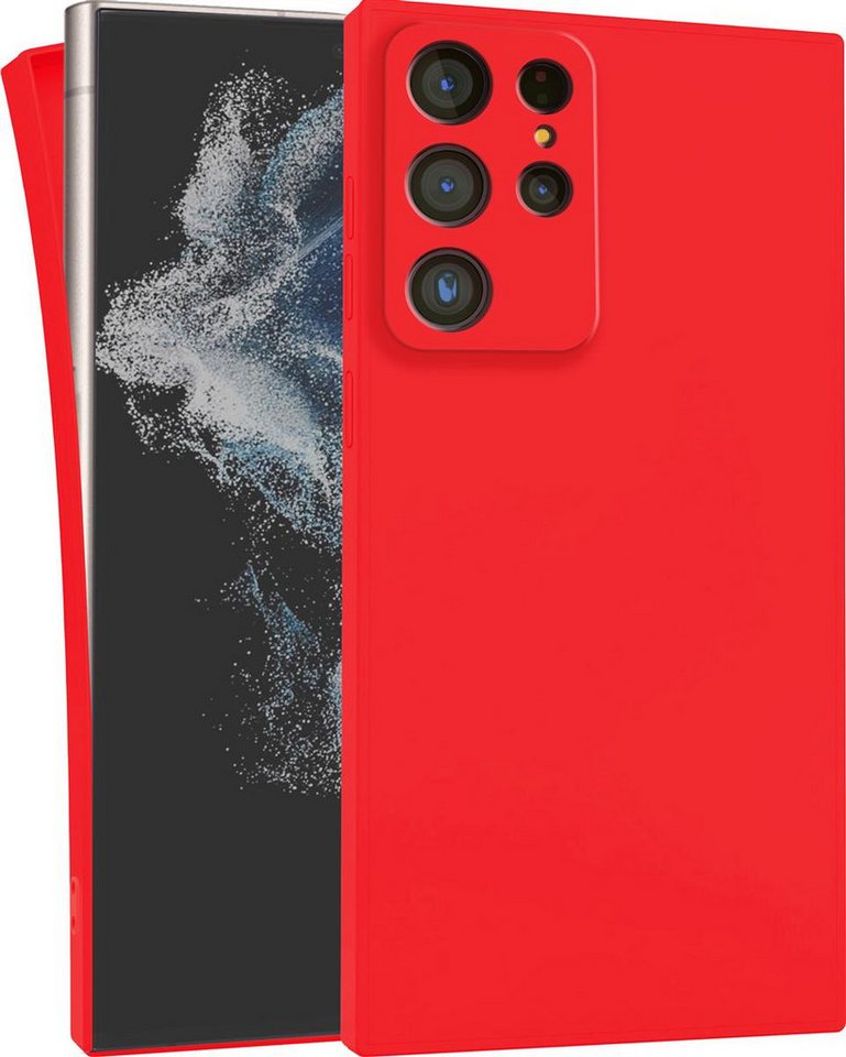MyGadget Handyhülle Silikon Hülle mit Kameraschutz Für Samsung Galaxy S22 Ultra MyGadget Handyhülle Silikon Hülle mit Kameraschutz Für Samsung Galaxy S22 Ultra von MyGadget