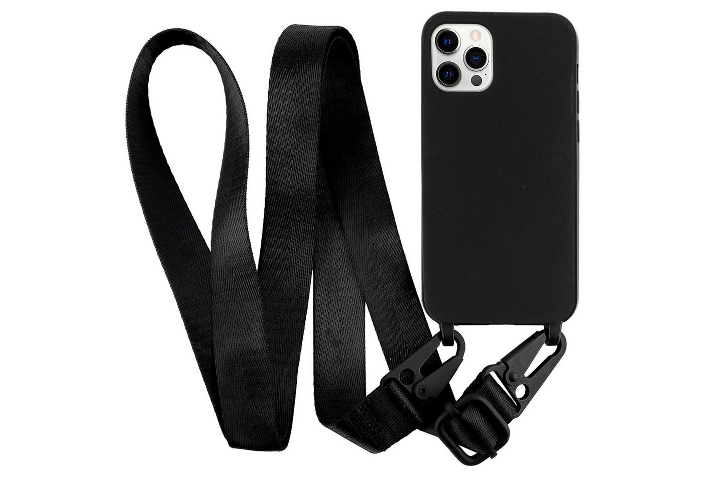 MyGadget Handyhülle TPU Hülle Band Handykette Handyband Umhängen Case Für Apple iPhone 12 Pro Max MyGadget Handyhülle TPU Hülle Band Handykette Handyband Umhängen Case Für Apple iPhone 12 Pro Max von MyGadget