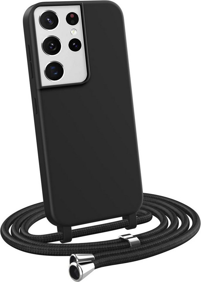 MyGadget Handyhülle TPU Hülle Band Handykette Handyband Umhängen Case Für Samsung Galaxy S21 Ultra MyGadget Handyhülle TPU Hülle Band Handykette Handyband Umhängen Case Für Samsung Galaxy S21 Ultra von MyGadget