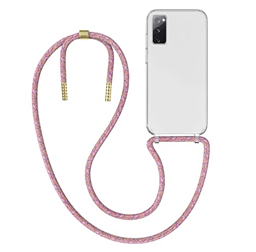 MyGadget Handykette für Samsung Galaxy S20 FE - [ Hülle mit Band abnehmbar & verstellbar ] - Handyhülle mit Handyband zum Umhängen Schnur Case Schutzhülle - Bunt von MyGadget