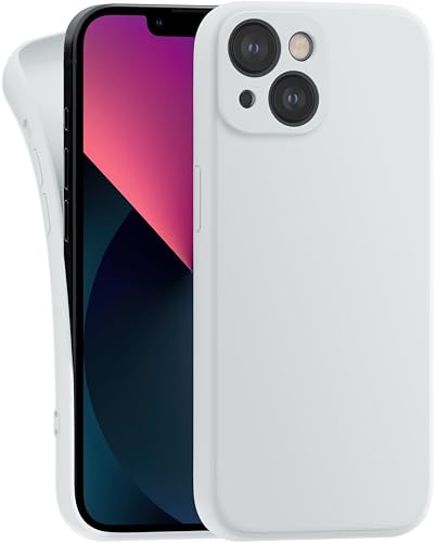 MyGadget Hülle Kompatibel mit iPhone 13 Mini - robuste Silikon Schutzhülle TPU Case Slim Silikonhülle - Back Cover Kratzfest Handyhülle - Matt Weiß MyGadget Hülle Kompatibel mit iPhone 13 Mini - robuste Silikon Schutzhülle TPU Case Slim Silikonhülle - Back Cover Kratzfest Handyhülle - Matt Weiß von MyGadget