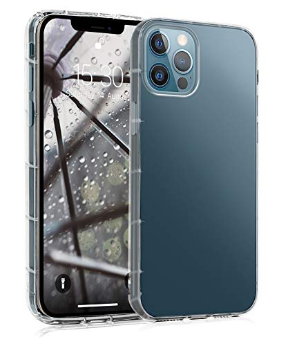 MyGadget Hülle für Apple iPhone 12 | 12 Pro - Crystal Clear & Stoßfeste Schutzhülle - Silikon Back Cover dünne Handyhülle Transparent von MyGadget