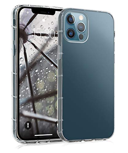 MyGadget Hülle für iPhone 12 Pro Max - Crystal Clear & Stoßfeste Schutzhülle - Silikon Back Cover dünne Handyhülle Transparent von MyGadget