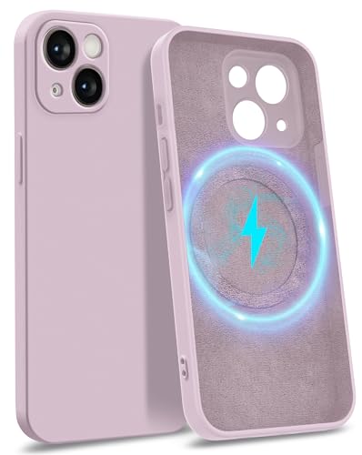 MyGadget Hülle für Apple iPhone 13 [ kompatibel mit MagSafe | 4-Layer-Struktur Schutzhülle ] - Handyhülle mit Kameraschutz - Cover mit Innenfutter - Pink von MyGadget