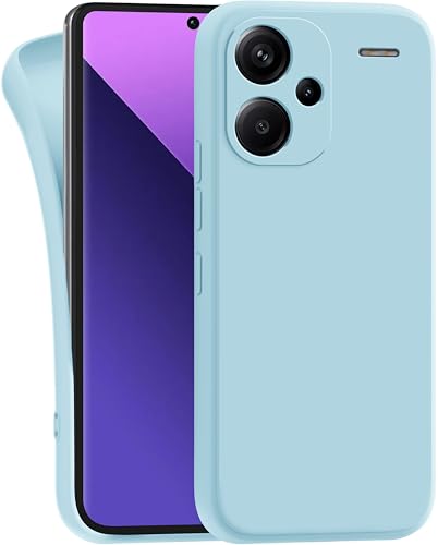 MyGadget Hülle kompatibel mit Xiaomi Redmi Note 13 Pro Plus 5G - robuste Handyhülle TPU Case Slim Silikonhülle - Back Cover Kratzfest Schutzhülle - Matt Hellblau von MyGadget