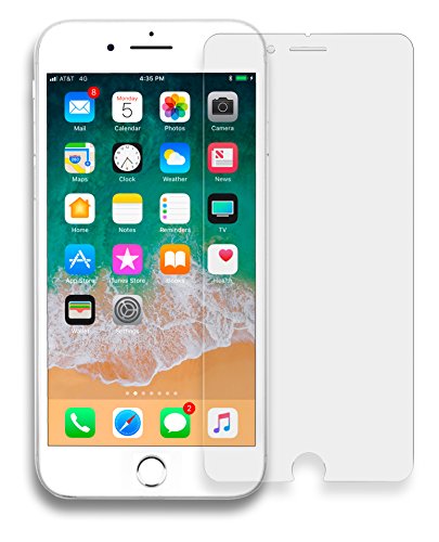 MyGadget Schutzfolie [Matt] kompatibel mit Apple iPhone 7 Plus | 8 Plus - Folie Entspiegelt Panzerfolie 9H - Full Screen Displayschutzfolie Glasfolie von MyGadget