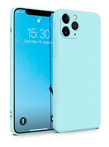 MyGadget Silikon Hülle Kompatibel mit Apple iPhone 11 Pro Max - robuste Schutzhülle TPU Case Slim Silikonhülle - Back Cover Kratzfest Handyhülle - Hellblau von MyGadget