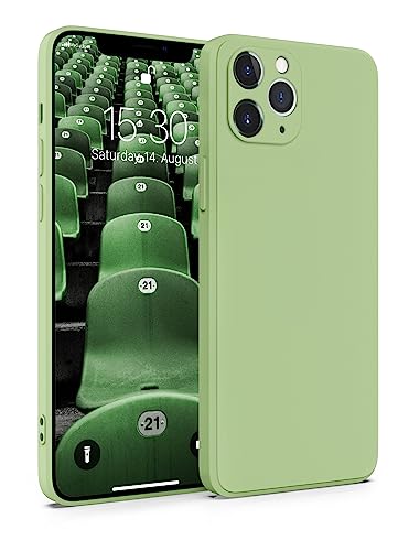 MyGadget Silikon Hülle Kompatibel mit Apple iPhone 11 Pro Max - robuste Schutzhülle TPU Case Slim Silikonhülle - Back Cover Kratzfest Handyhülle - Matt Grün von MyGadget