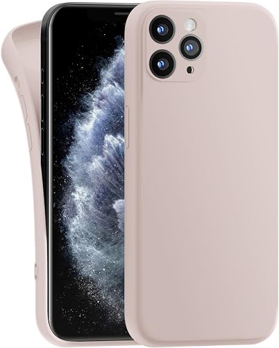 MyGadget Silikon Hülle Kompatibel mit Apple iPhone 11 Pro - robuste Schutzhülle TPU Case Slim Silikonhülle - Back Cover Kratzfest Handyhülle - Matt Rosa von MyGadget