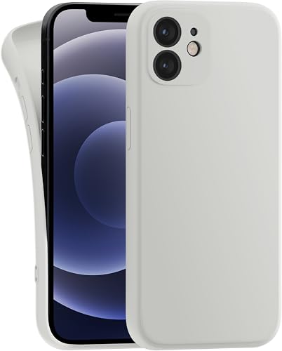 MyGadget Hülle Kompatibel mit iPhone 12 - robuste Silikon Schutzhülle TPU Case Slim Silikonhülle - Back Cover Kratzfest Handyhülle - Matt Beige MyGadget Hülle Kompatibel mit iPhone 12 - robuste Silikon Schutzhülle TPU Case Slim Silikonhülle - Back Cover Kratzfest Handyhülle - Matt Beige von MyGadget