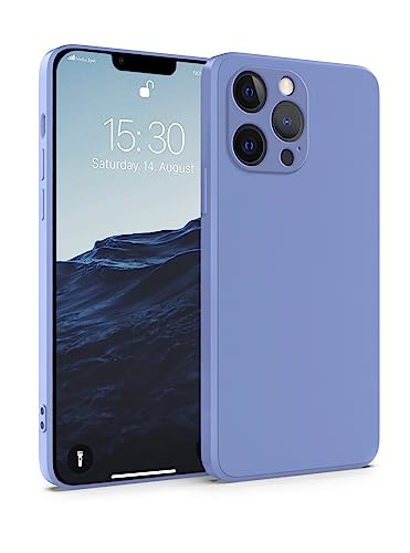 MyGadget Silikon Hülle Kompatibel mit Apple iPhone 13 Pro Max - robuste Schutzhülle TPU Case Slim Silikonhülle - Back Cover Kratzfest Handyhülle - Matt Blau von MyGadget