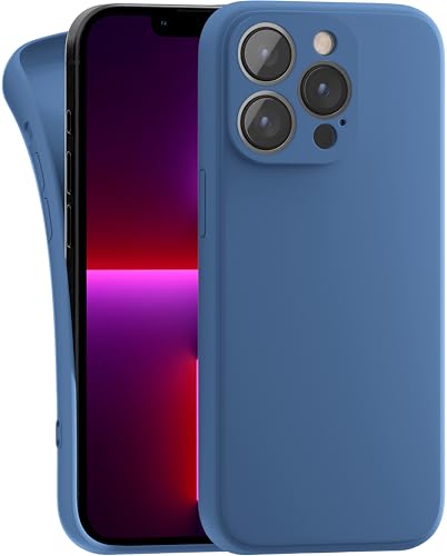 MyGadget Hülle Kompatibel mit iPhone 13 Pro - robuste Silikon Schutzhülle TPU Case Slim Silikonhülle - Back Cover Kratzfest Handyhülle - Dunkelblau MyGadget Hülle Kompatibel mit iPhone 13 Pro - robuste Silikon Schutzhülle TPU Case Slim Silikonhülle - Back Cover Kratzfest Handyhülle - Dunkelblau von MyGadget