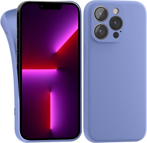 MyGadget Silikon Hülle Kompatibel mit Apple iPhone 13 Pro - robuste Schutzhülle TPU Case Slim Silikonhülle - Back Cover Kratzfest Handyhülle - Matt Blau von MyGadget