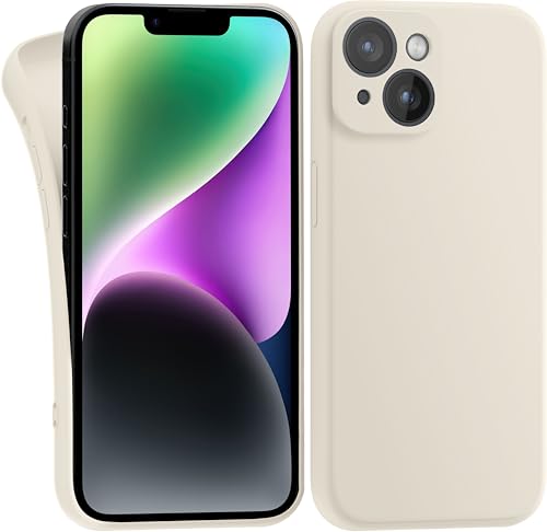 MyGadget Hülle Kompatibel mit iPhone 14 Plus - robuste Silikon Schutzhülle TPU Case Slim Silikonhülle - Back Cover Kratzfest Handyhülle - Matt Beige MyGadget Hülle Kompatibel mit iPhone 14 Plus - robuste Silikon Schutzhülle TPU Case Slim Silikonhülle - Back Cover Kratzfest Handyhülle - Matt Beige von MyGadget