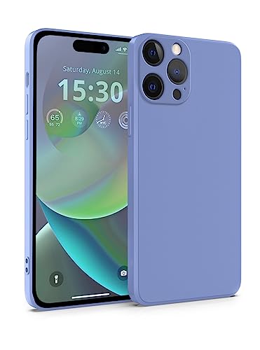 MyGadget Silikon Hülle Kompatibel mit Apple iPhone 14 Pro Max - robuste Schutzhülle TPU Case Slim Silikonhülle - Back Cover Kratzfest Handyhülle - Matt Blau von MyGadget