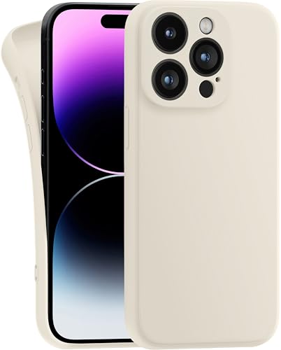 MyGadget Hülle Kompatibel mit iPhone 14 Pro - robuste Silikon Schutzhülle TPU Case Slim Silikonhülle - Back Cover Kratzfest Handyhülle - Matt Beige MyGadget Hülle Kompatibel mit iPhone 14 Pro - robuste Silikon Schutzhülle TPU Case Slim Silikonhülle - Back Cover Kratzfest Handyhülle - Matt Beige von MyGadget