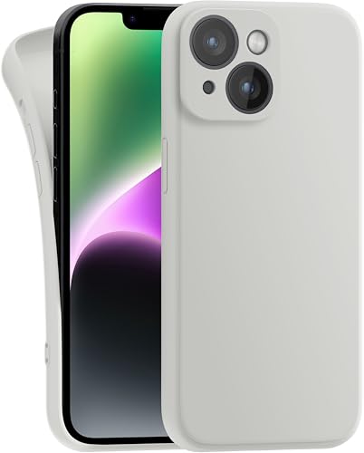 MyGadget Hülle Kompatibel mit iPhone 14 - robuste Silikon Schutzhülle TPU Case Slim Silikonhülle - Back Cover Kratzfest Handyhülle - Matt Beige MyGadget Hülle Kompatibel mit iPhone 14 - robuste Silikon Schutzhülle TPU Case Slim Silikonhülle - Back Cover Kratzfest Handyhülle - Matt Beige von MyGadget